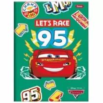 Caderno Brochura 80 Fls Disney Carros - Foroni