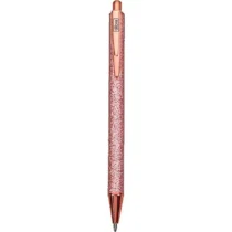 Caneta Metal Metal Glitter 1.0 mm C/ Tinta Preta UN. - Tilibra