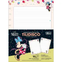 Folhas P/ Caderno Tilidisco Minnie Mouse C/ 50 Fls. - Tilibra