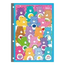 Folhas P/ Caderno Argolado ( Fichário ) Ursinhos Carinhosos C/ Adesivos 80 Fls. - Tilibra