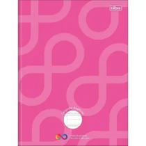 Caderno Brochura Neuro Caligrafia Pauta Ampliada Rosa C/ 40 Fls. - Tilibra