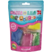 Massa De Eva 50 G C/ 10 Cores UN. - Make+
