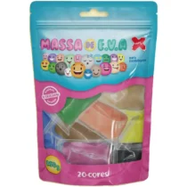 Massa De Eva 250 G C/ 20 Cores UN. - Make+