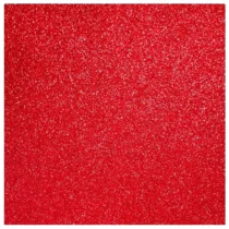 TNT Glitter Vermelho 40 cm X 60 cm  - Make+