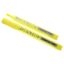 Marcador Permanente Destaq D Amarelo UN. - Compactor