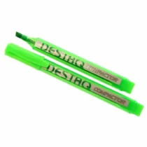 Marcador Permanente Destaq D Verde UN. - Compactor