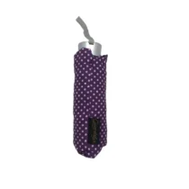 Guarda-Chuva C/ Haste Telescópica Estampado Roxo 110 cm X 53 cm Aberto  - Facinato