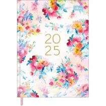 AGENDA FEMININE AZUL 2025 C/ 112 FLS. - TILIBRA