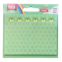 Bloco Adesivo Holic Fofy Verde 100 mm X 75 mm C/ 30 UN. - Tris
