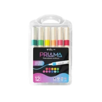 Marcadores Acrílicos Prisma C/ 12 Cores UN. - Onda