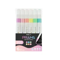 Marcadores Acrílicos Prisma Tons Pastel C/ 6 Cores UN. - Onda