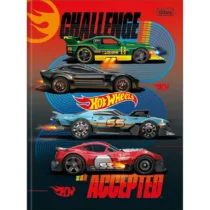 Caderno Brochura Hot Wheels Preto 80 Fls.  - Tilibra