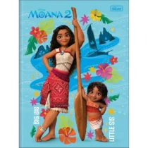 Caderno Brochura Moana 2 Azul 80 Fls.  - Tilibra