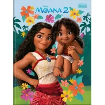 Caderno Brochura Moana 2 Azul Claro 80 Fls.  - Tilibra