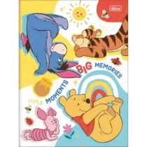 Caderno Brochura Ursinho Pooh Little Moments Big Memories 80 Fls.  - Tilibra