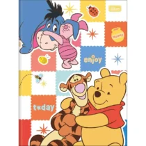 Caderno Brochura Ursinho Pooh 80 Enjoy Today Fls.  - Tilibra
