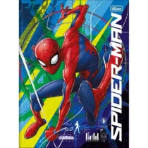 Caderno Brochura Spider Man Azul 80 Fls.  - Tilibra