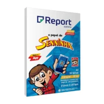 Papel Seninha A4 Peso 40 120 g/m² C/ 50 Fls. – Report Suzano