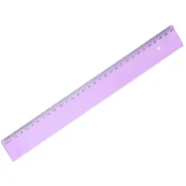 Régua De 30 cm New Line Tom Pastel Lilás UN. - Maxcril