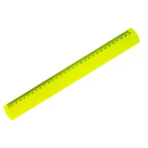 Régua De 30 cm New Line Neon Amarelo UN. - Maxcril