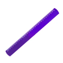 Régua De 30 cm New Line Neon Roxo UN. - Maxcril