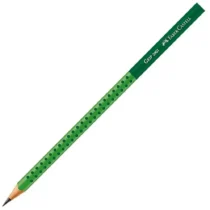 Lápis Triangular 2B Grip Two Tone Verde UN. - Faber-Castell