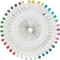 ALFINETES DE COSTURA COLORIDO C/ 40 UN. - KIT