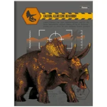 Caderno Brochura Sauros Triceratops C/ 80 Fls. - Foroni