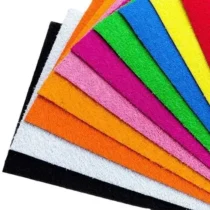 FOLHA EVA ATOALHADO 40 CM X 48 CM UN. - MAKE+ ( CORES DIVERSAS )