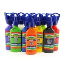 TINTA DIMENSIONAL BRILLIANT 35 ML UN. - ACRILEX ( CORES DIVERSAS )