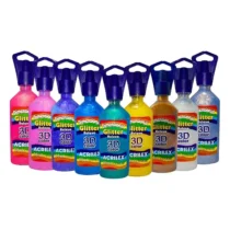TINTA DIMENSIONAL GLITTER 35 ML UN. - ACRILEX ( CORES DIVERSAS )
