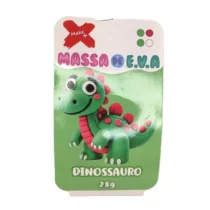 Massa De Eva Dinossauro 28 G C/ 4 Cores UN. - Make+