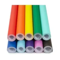 CONTACT LISO COLORIDO 45 CM X 1 M - (CORES SORTIDAS)