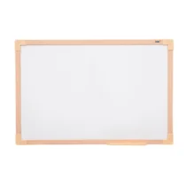 Quadro Branco Soft Carvalho MDF 120 cm X 90 cm  - Stalo