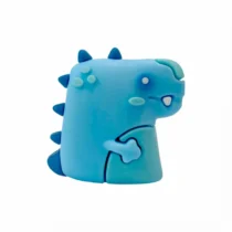 Apontador Dinossauro Azul C/ 1 Furo UN. - Onda