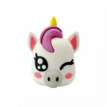 Apontador Unicórnio Rosa C/ 1 Furo UN. - Onda