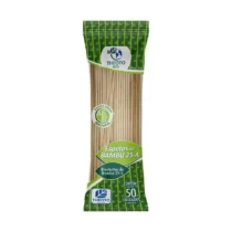 Palito P/ Churrasco Madeira C/ 50 UN. - Theoto Eco