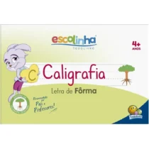 Livro Escolinha Caligrafia Letra De Fôrma UN. - Todolivro