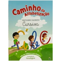 Livro Caminho Da Alfabetizacão Praticando Caligrafia Cursiva UN. - Brasileitura