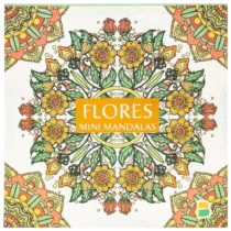 Livro De Colorir Mini Mandalas Flores UN. - Brasileitura