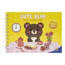 Livro De Colorir Sweet Coloring Cute Bear UN. - Todolivro