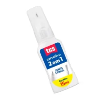 Corretivo Líquido 2 Em 1 15 ML UN. - Tris