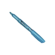 Marca Texto Flash Glitter Azul Neon UN. - Tris