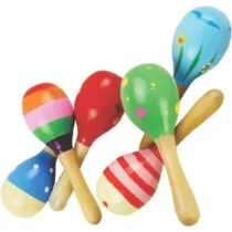 Instrumento Musical Maracá Infantil + 3 UN. - Toy Mix