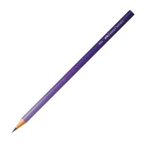Lápis Redondo Grafite Glitz Roxo Nº2 UN. - Faber-Castell