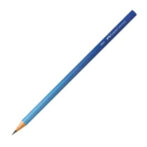 Lápis Redondo Grafite Glitz Azul Nº2 UN. - Faber-Castell