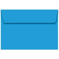 Envelope De Carta Azul 162 mm X 229 mm C/ 100 UN. - Foroni