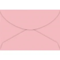 Envelope De Carta Rosa Claro 72 mm X 108 mm C/ 100 UN. - Foroni