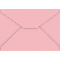 Envelope De Carta Rosa Claro 114 mm X 162 mm C/ 100 UN. - Foroni