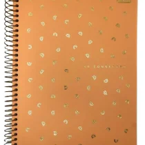 Caderno De 10 Mat. Be Connected Laranja 160 Fls. – Tilibra